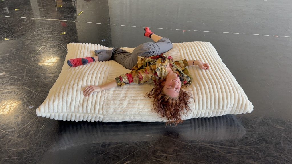 Leyla McCalla plays for Stefanie Batten Bland's class