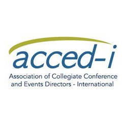The Association of Collegiate Conference and Events Directors-International's logo.
