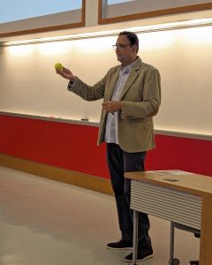 Dr. Vaidya discussion at Math and Sports Day