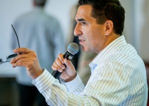 Andrew Gordon speaking at the STEM Summit