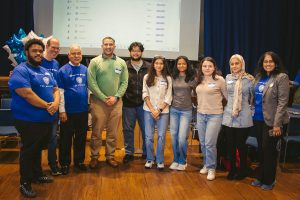 Cyberhawk group photo after winning the ISC2 Hackathon