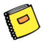 Small icon image of a notebook