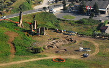 Photo of archaeology site in rome.