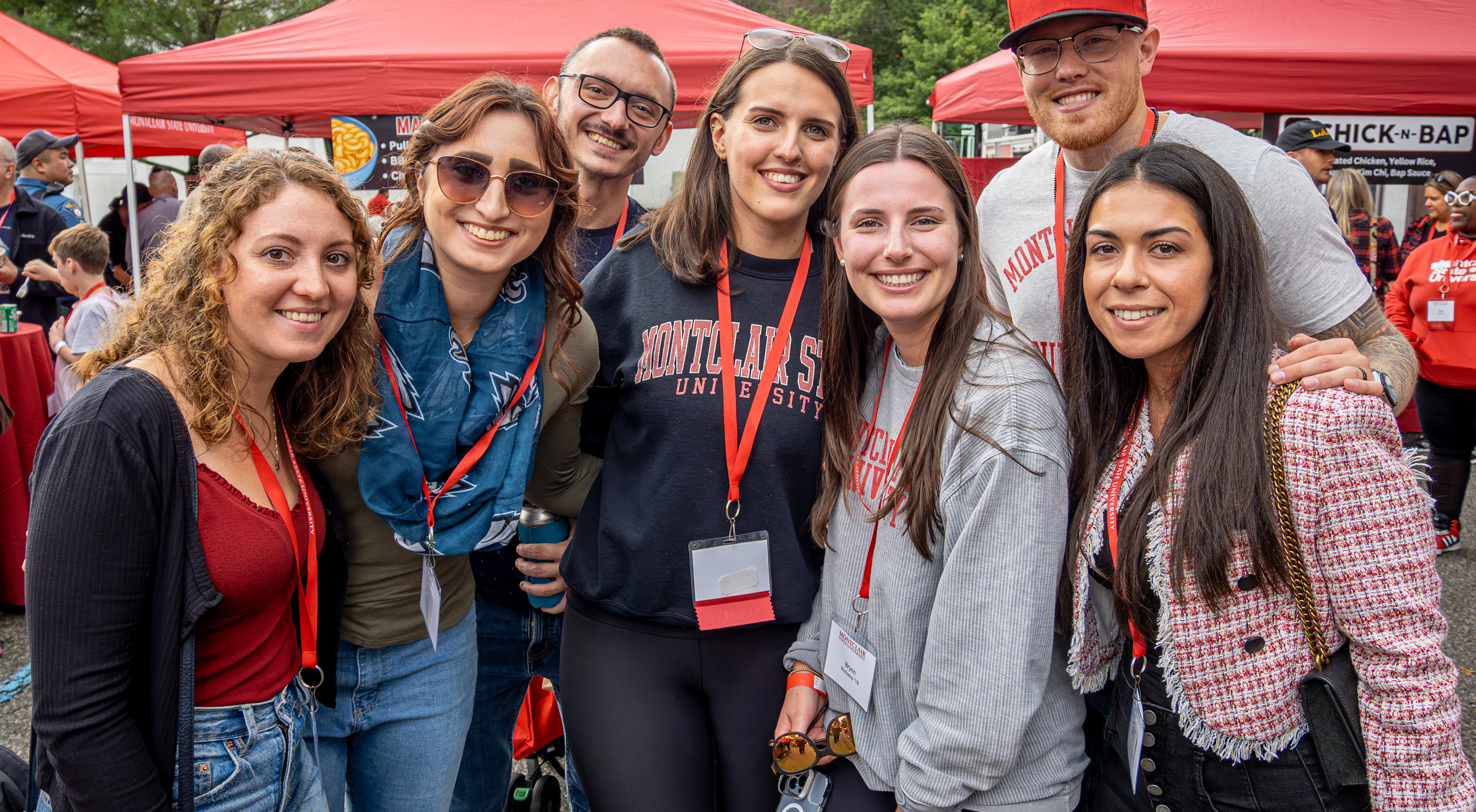 Alumni at homecoming