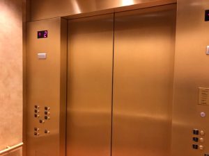 University Hall Elevator Doors