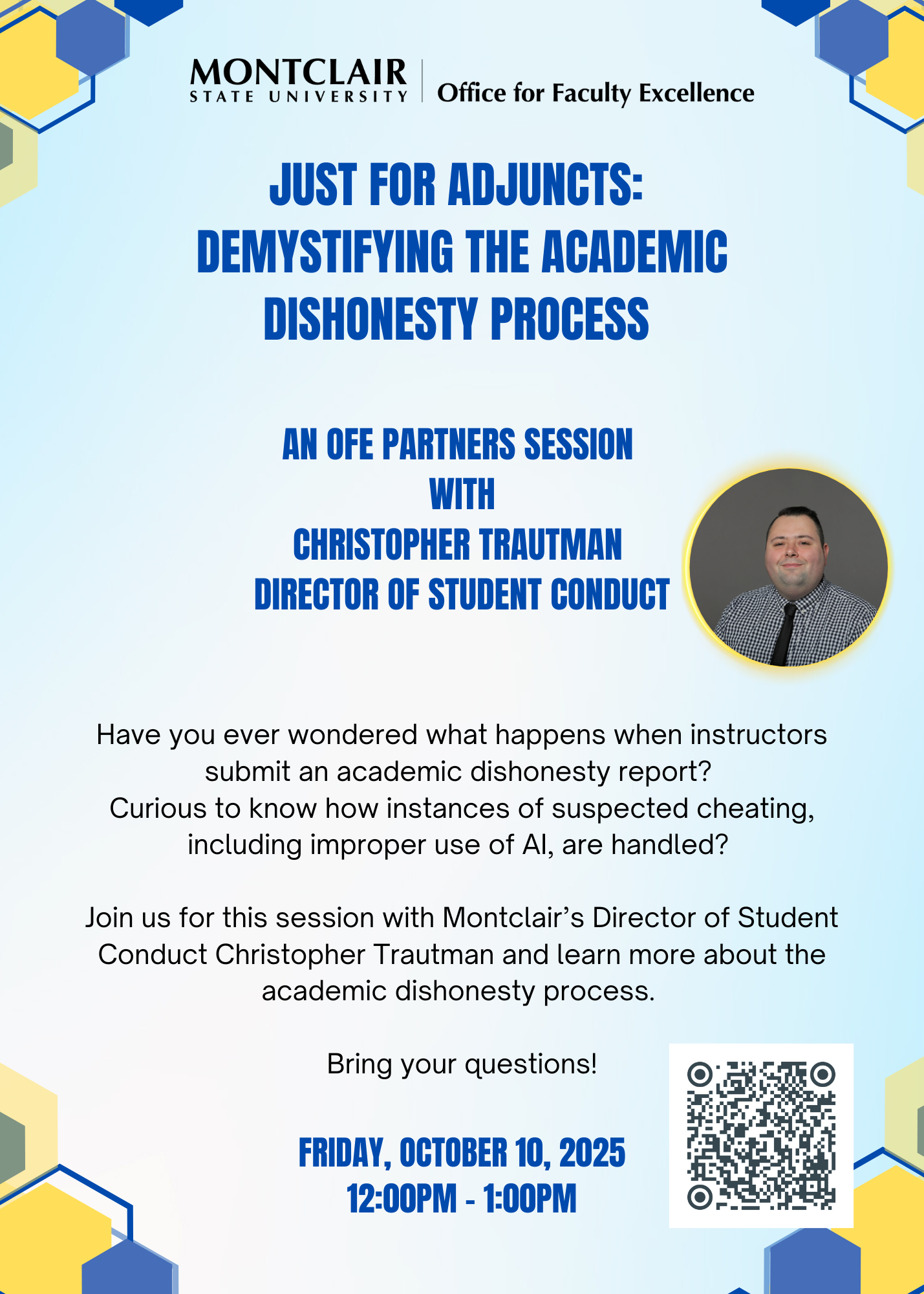 Demystifying the Academic Dishonesty Process Flyer