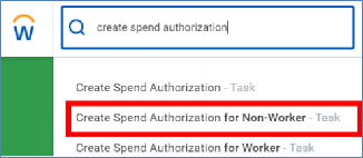 spend authorization for nonworker