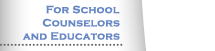 For School Counselors and Educators