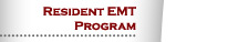 Resident EMT Program