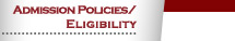 Admissions Policies