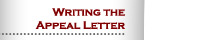 Writing the Appeal Letter