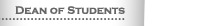 Dean of Students