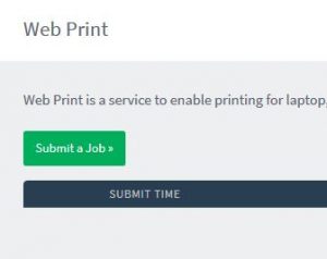 Submit a job button