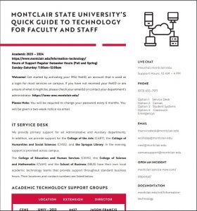 Telecom: Desktop Phone User Guide – Information Technology Division -  Montclair State University