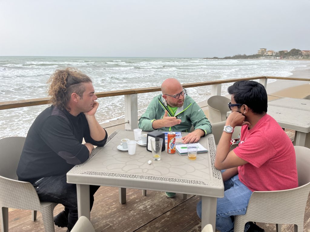 Antonino Dinolfo, Marcello Mira e il Prof. Nathan