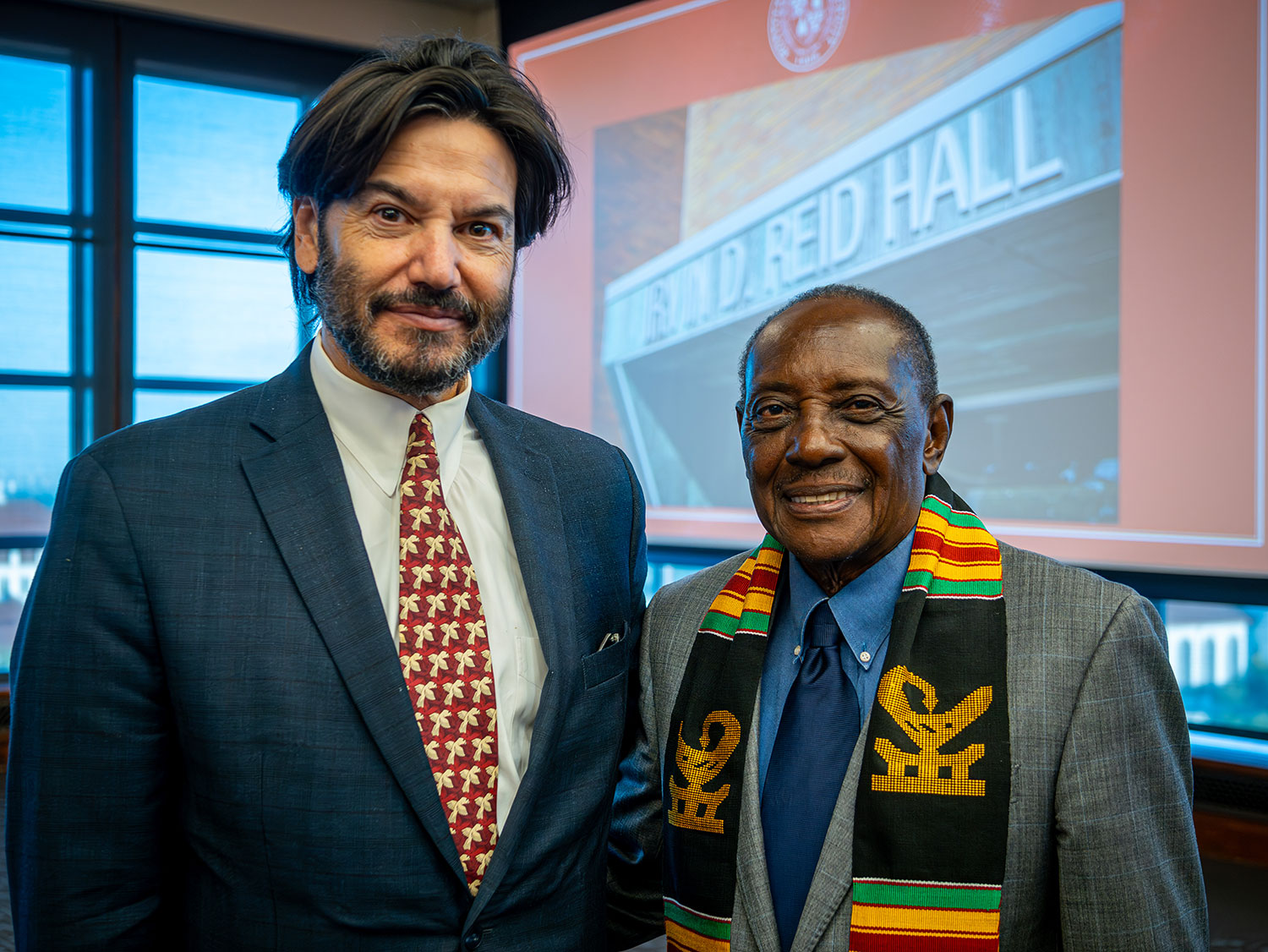 Irvin D. Reid and Dr. Jonathan Koppell