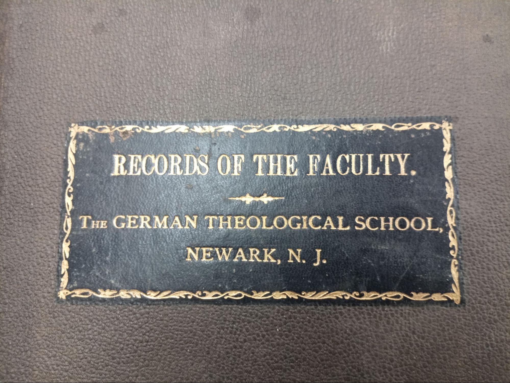 Faculty records in the Bloomfield College Archives Collection