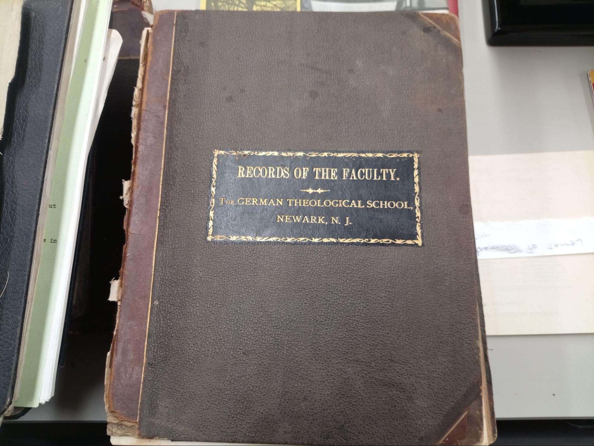 Faculty records in the Bloomfield College Archives Collection