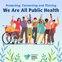 Image of We Are Public Health flyer