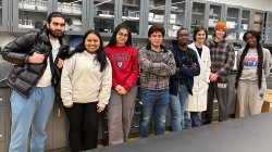 NJ-ACS MSU student chapter group photo in a lab