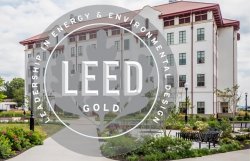 leed gold certification seal over CELS