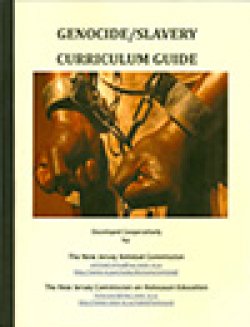 Photo of book cover of Genocide/Slavery Curriculum Guide.