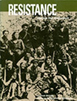 Photo of book cover from Resistance During the Holocaust.