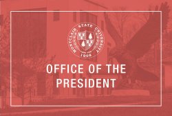 Office of the President of Montclair State University seal
