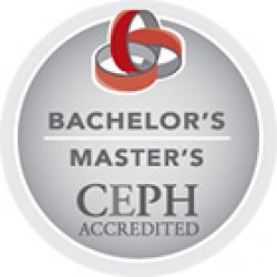 Bachelor's/Master's CEPH Accredited badge