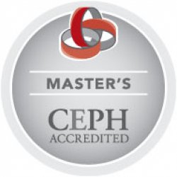 Master's CEPH Accredited badge