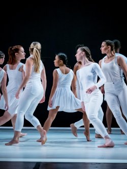 dancers in white