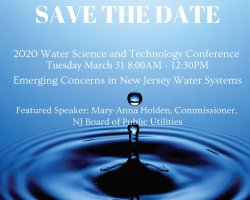 Save the date for the 2020 Water Science and Technology Conference