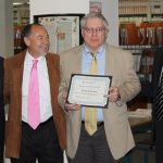 Hunter Jones accepting award