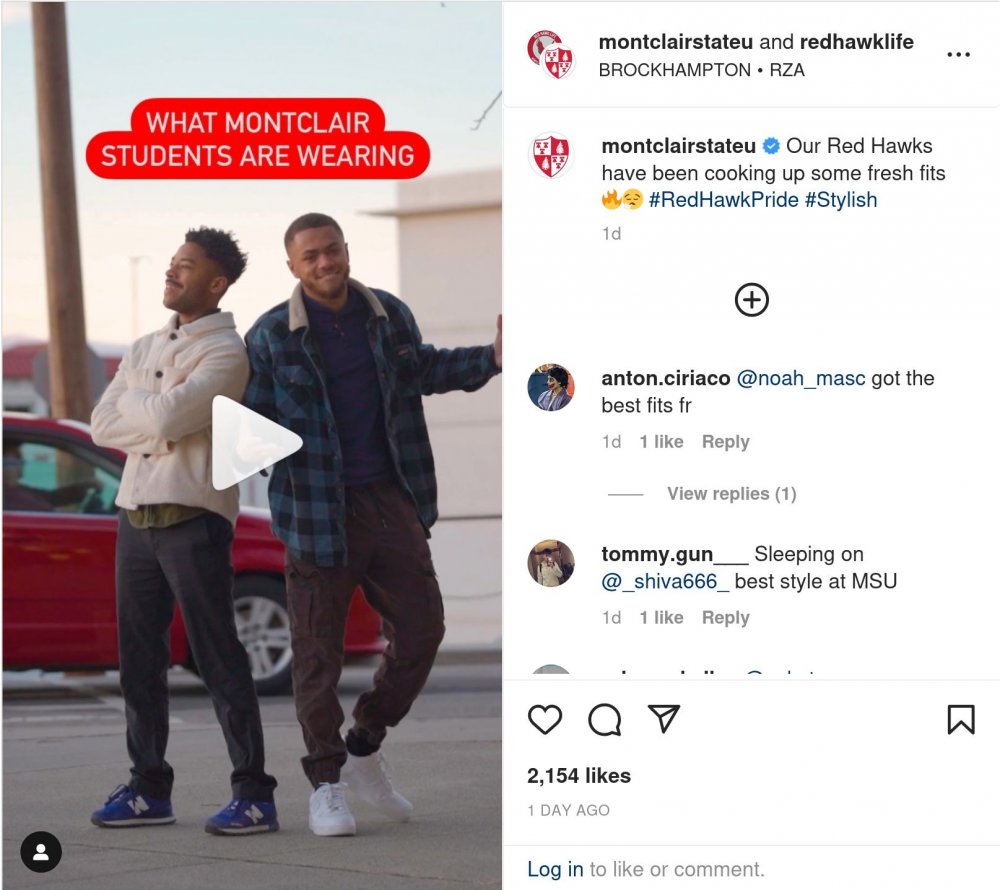 Our Red Hawks have been cooking up some fresh fits #RedHawkPride #Stylish