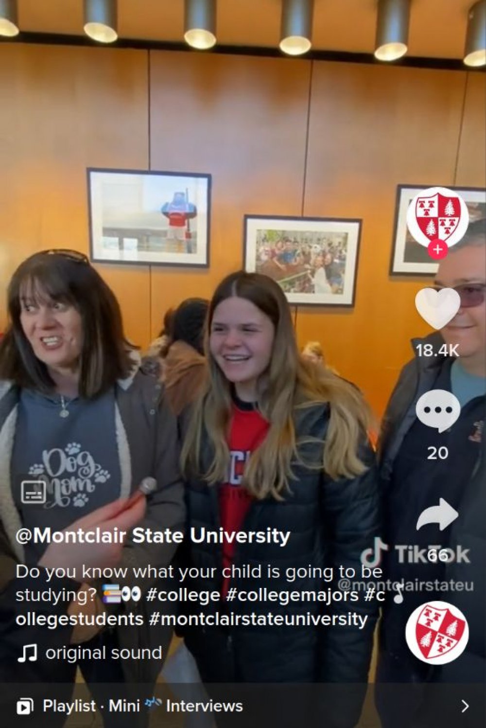 Episode 4: Do you know what your child is going to be studying? #college #collegemajors #collegestudents #montclairstateuniversity