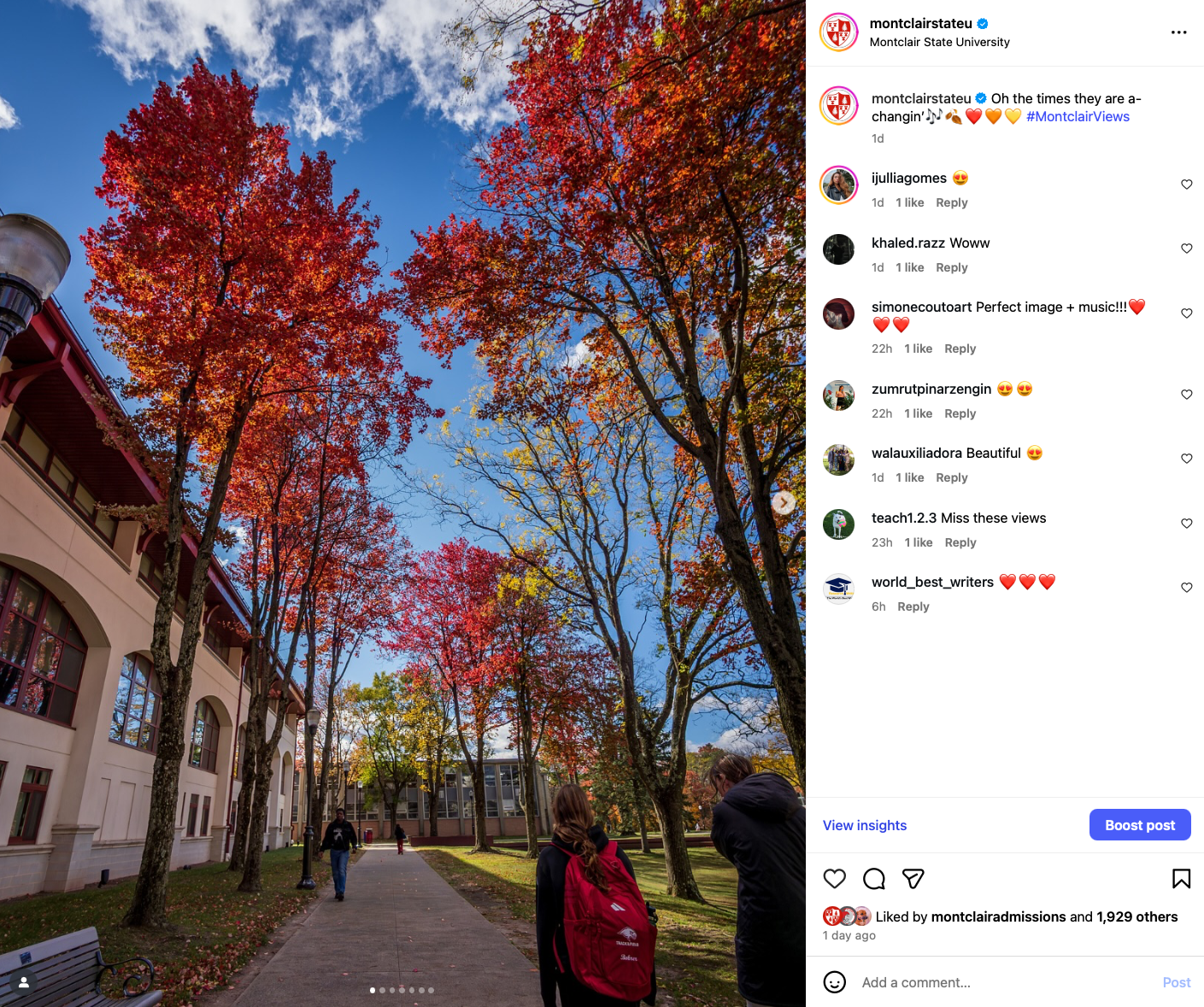 Screen shot of the Haunted House on Montclair Campus