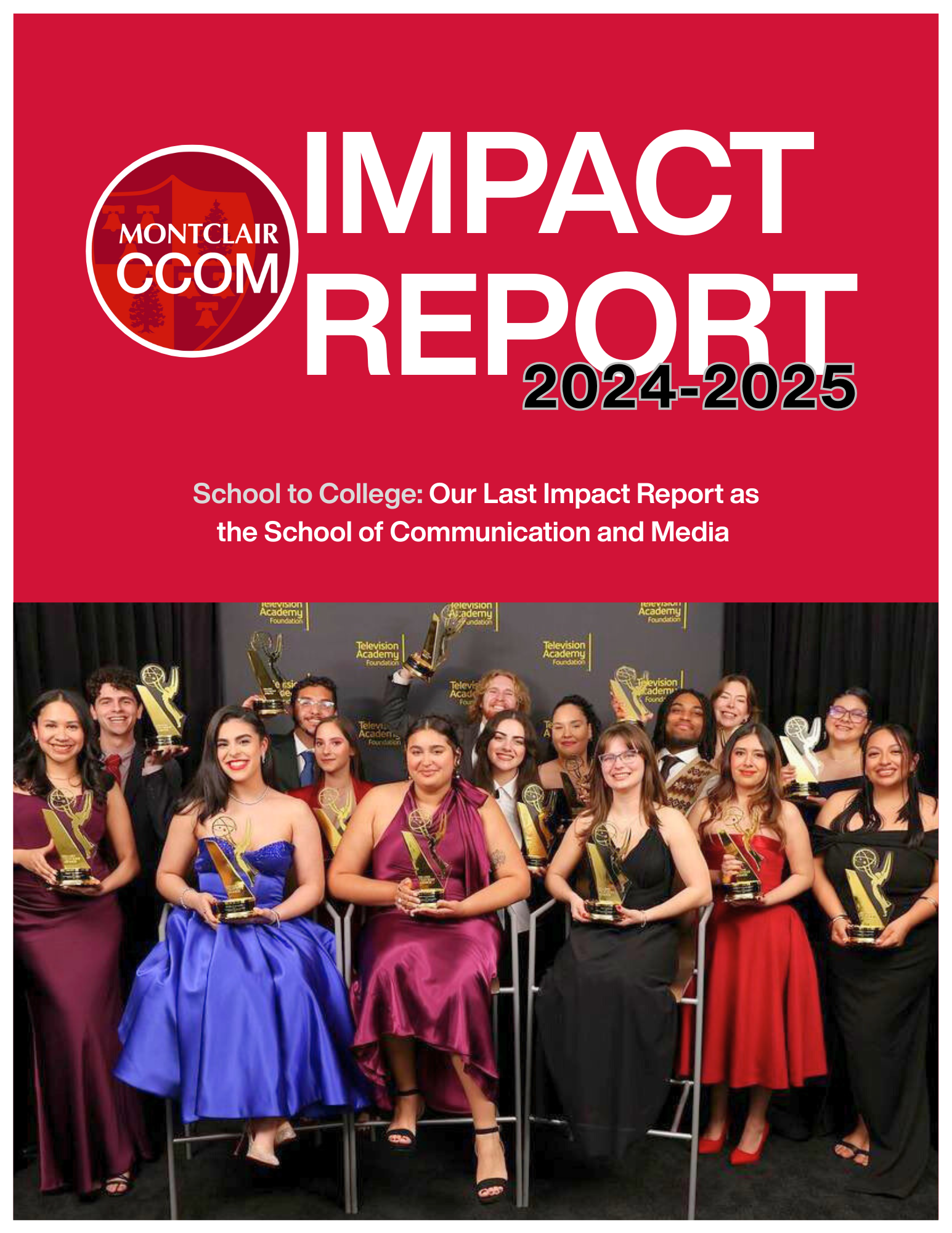 Cover of the CCOM Impact Report.