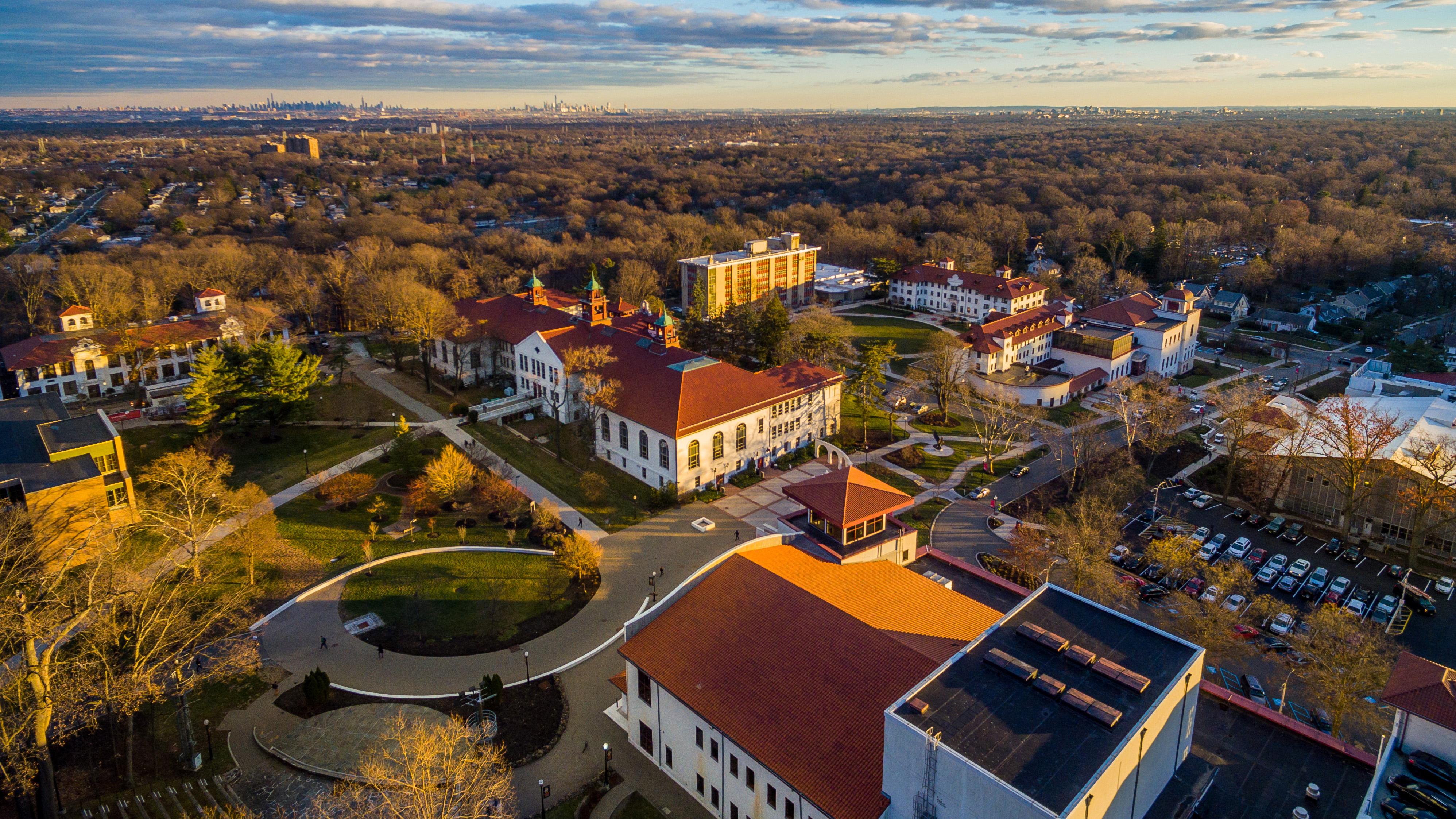  Aerial view of Montclair Campus.