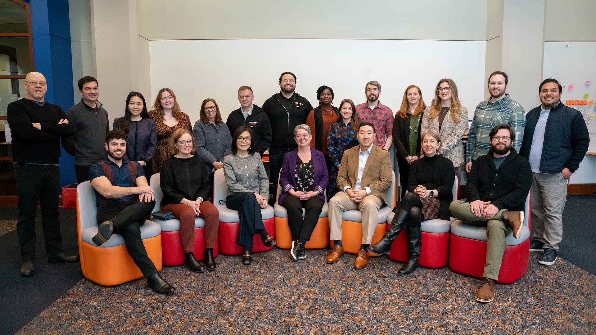 The CTAI staff posing for a photo.
