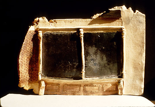 sculpture with window