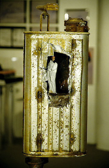 assemblage with saint