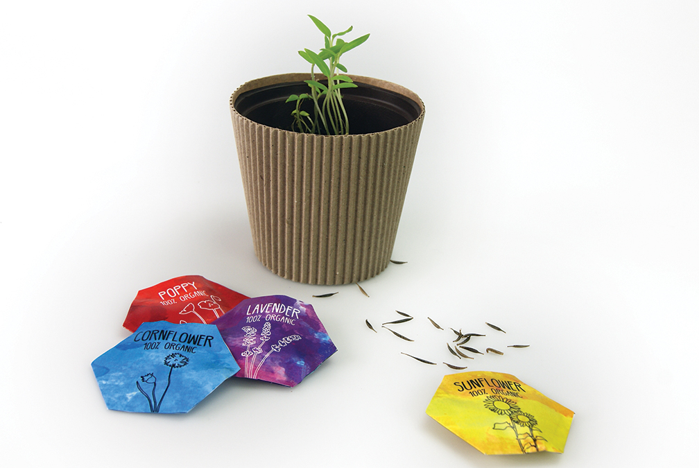flower seed packaging