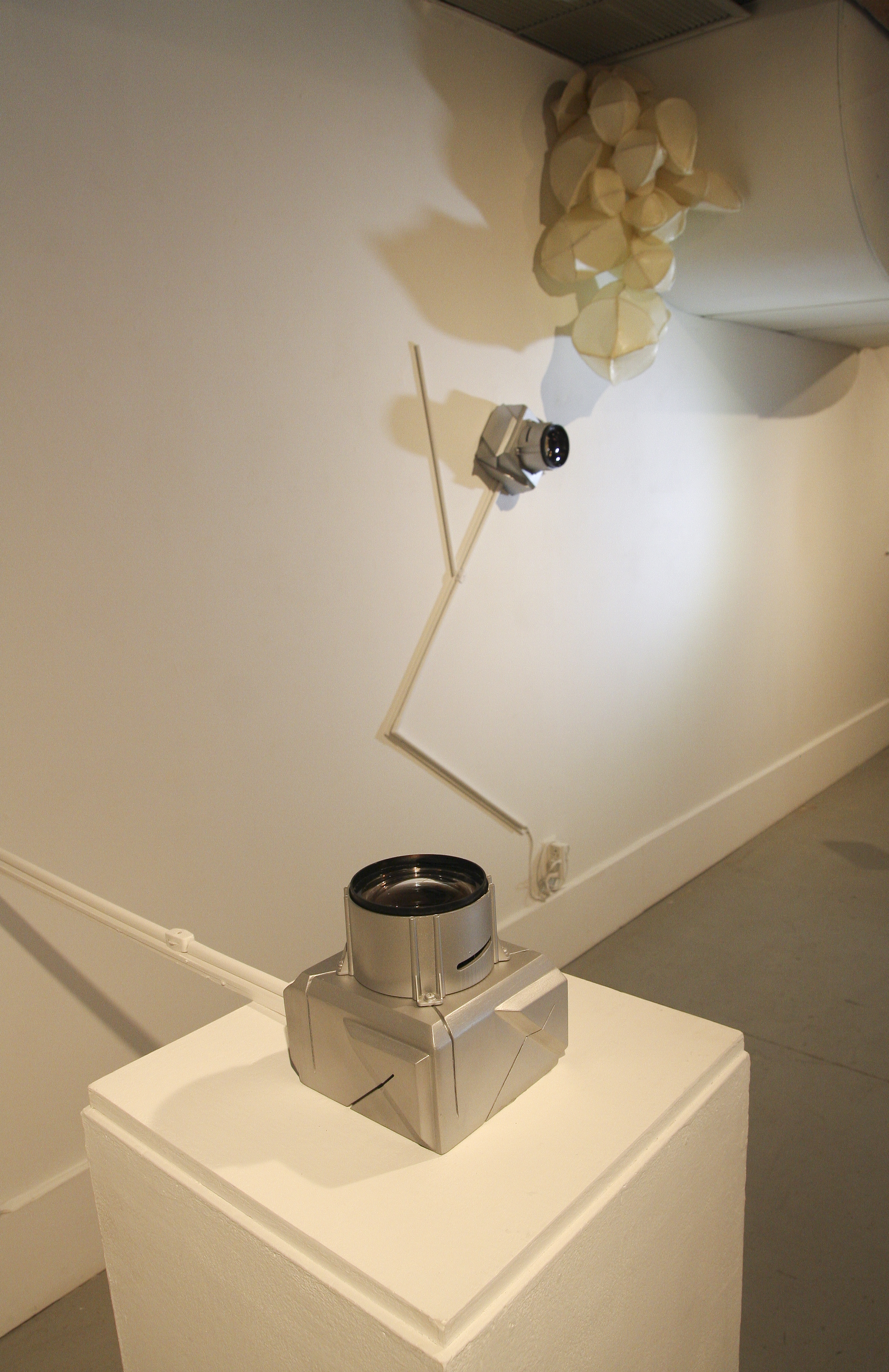 From the installation of College of the Arts alumna Gianluca Bianchino's (MFA '11) exhibition at "Through the Lens" at Hunterdon Art Museum.