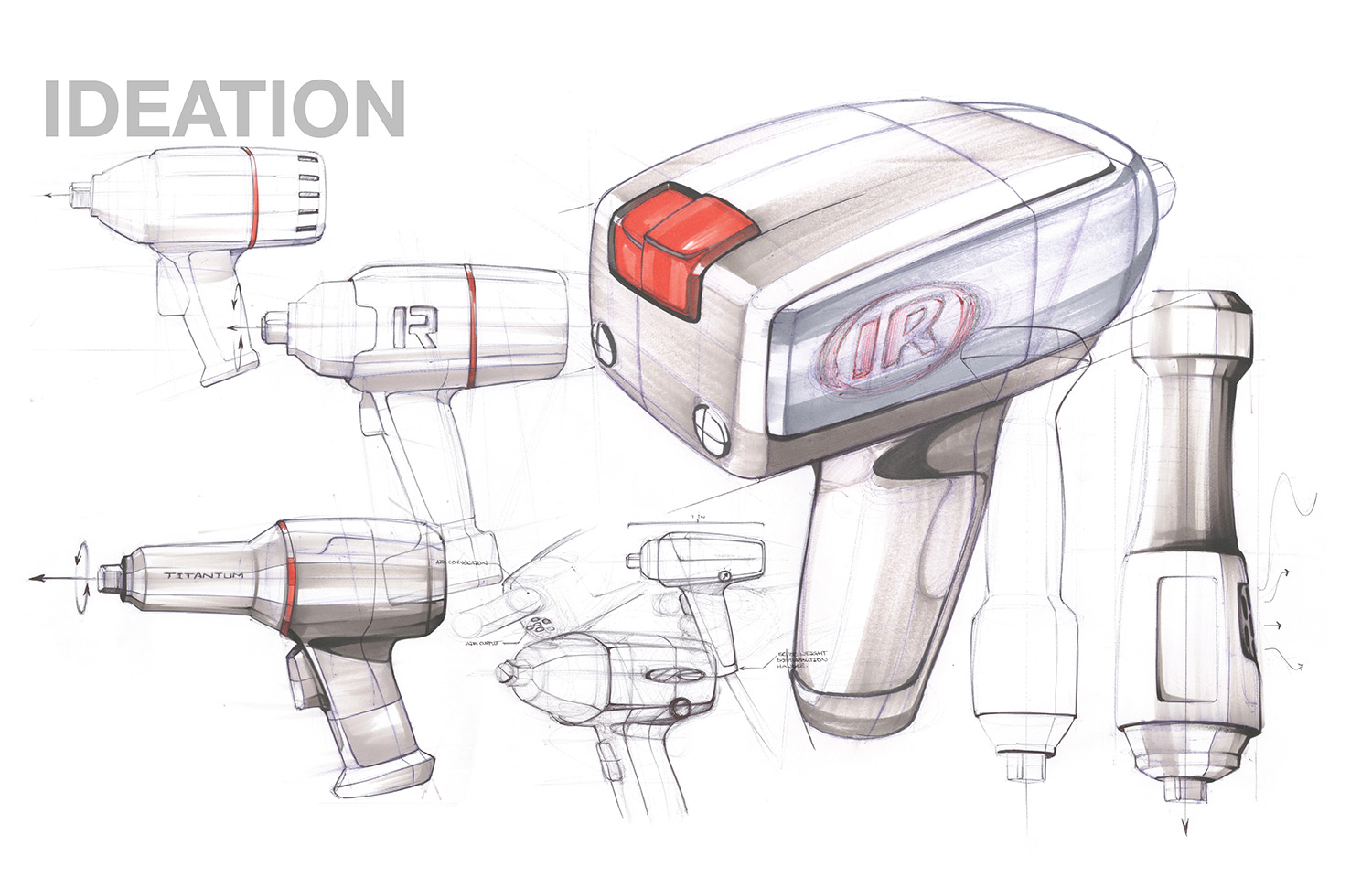 Impact Wrench deisgn by Afshar Xerxes