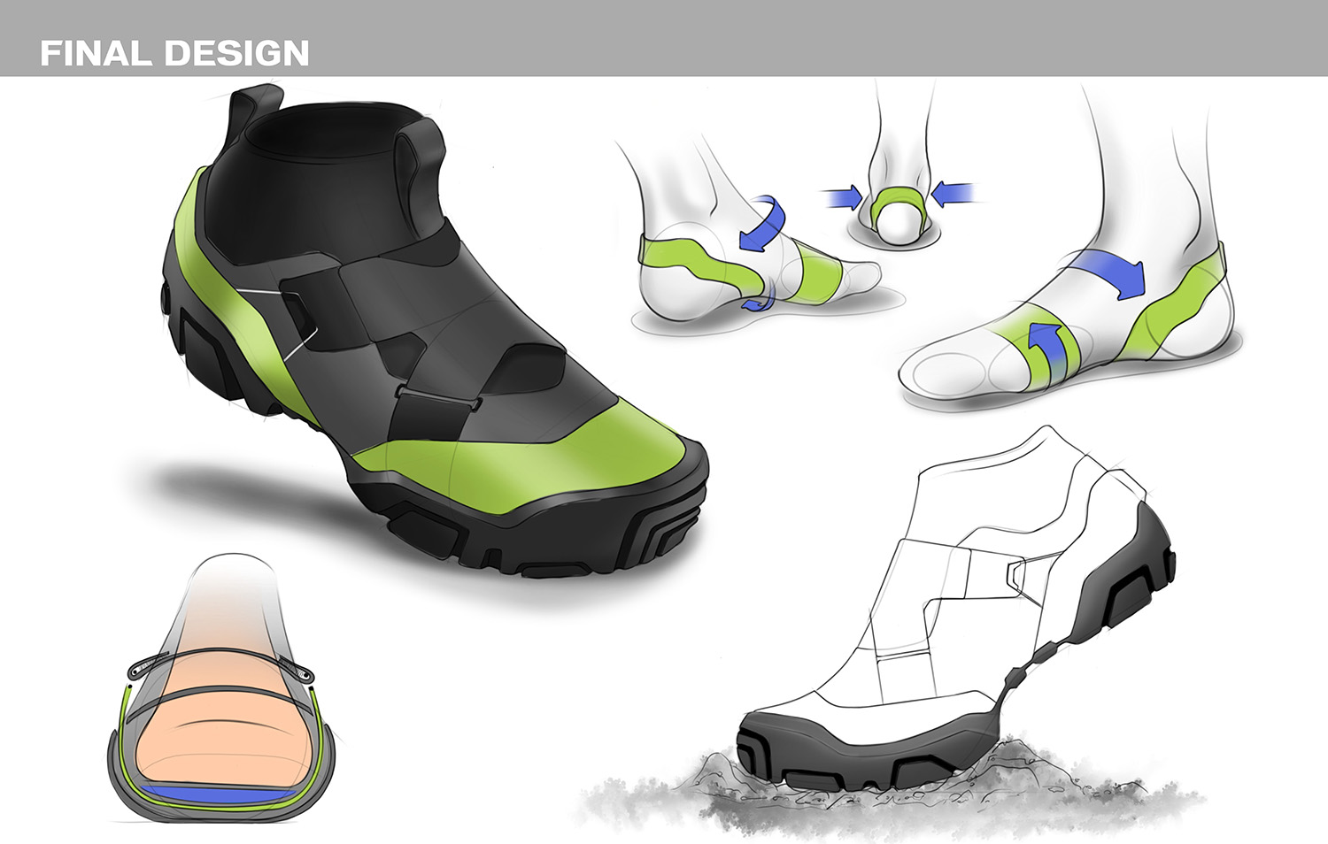 Shoe design by Pelley