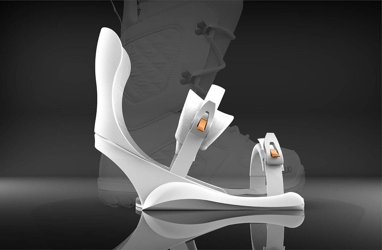 Snoboard Boot Binding design by Tom Leung