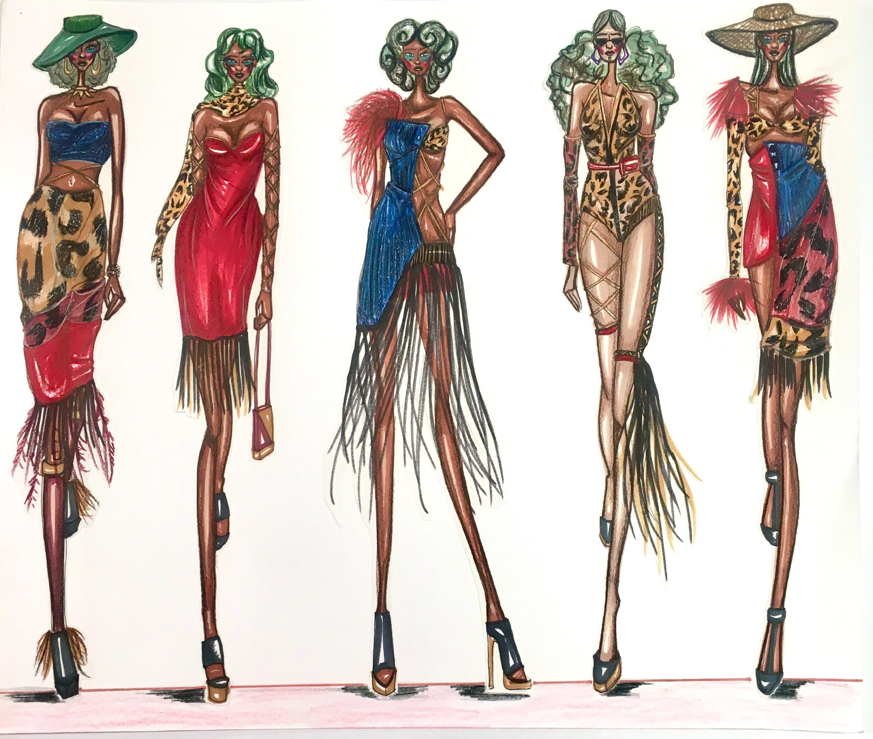 fashion design sketches