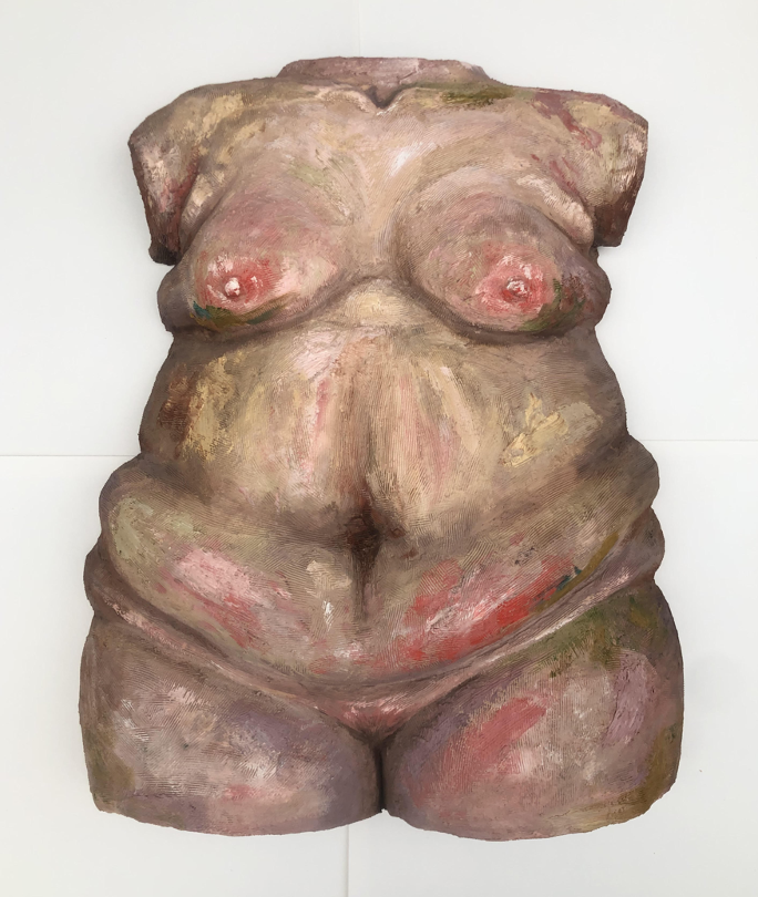 senior art oil painting