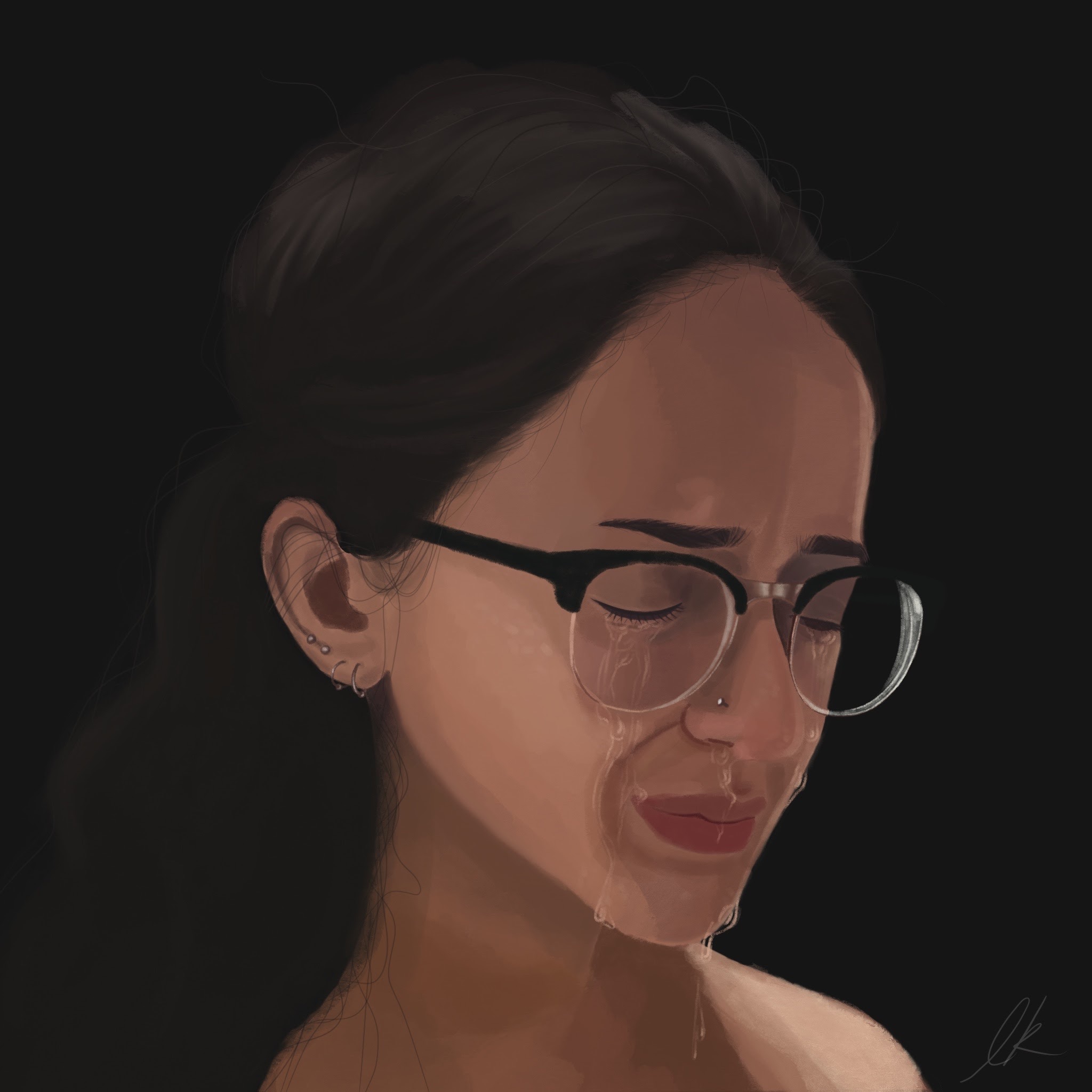 oil painting portrait