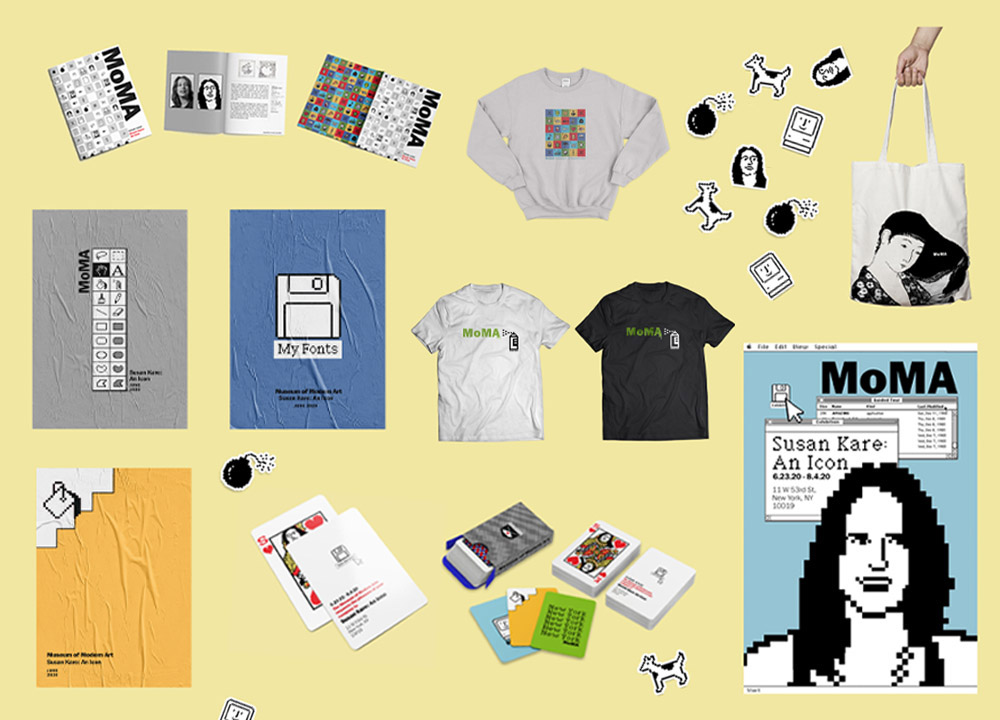 1980s Macintosh styled designs